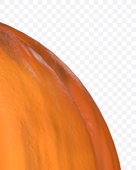 4 from Halloween Pumpkin Letters on Yellow Images Creative Fonts - S57182