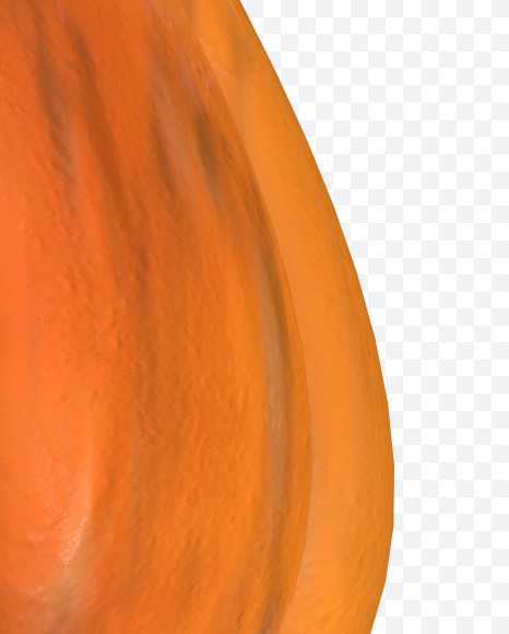 Letter X from Halloween Pumpkin Letters on Yellow Images Creative Fonts - S57218