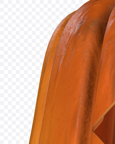 1 from Halloween Pumpkin Letters on Yellow Images Creative Fonts - S57179