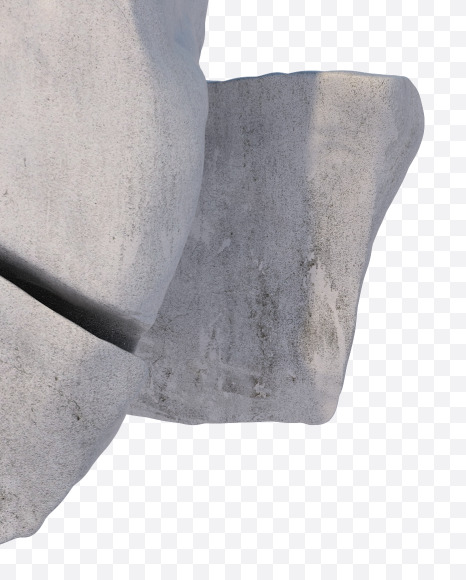 Letter C from Stone font on Yellow Images Creative Fonts - S57267