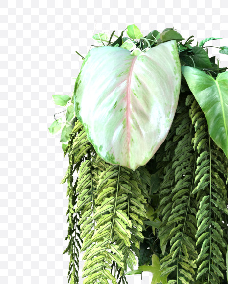 x lowercase from Vertical Garden Font Set 4 on Yellow Images Creative Fonts - S57365