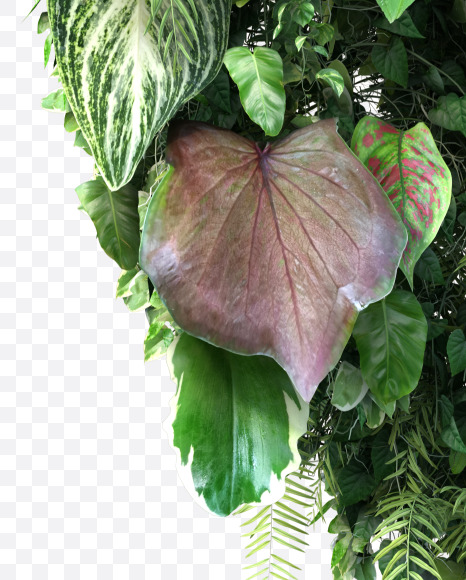 e lowercase from Vertical Garden Font Set 4 on Yellow Images Creative Fonts - S57327