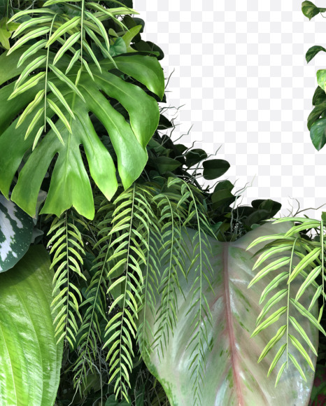 O uppercase from Vertical Garden Font Set 4 on Yellow Images Creative Fonts - S57346