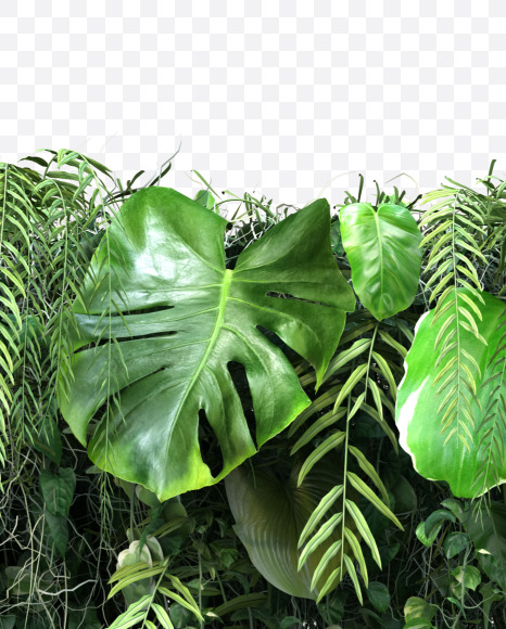 E uppercase from Vertical Garden Font Set 4 on Yellow Images Creative Fonts - S57326