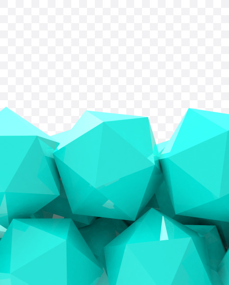 Letter Z from Platonic font (Cyan and Grey) on Yellow Images Creative Fonts - S57515
