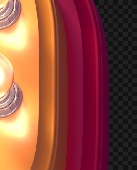 8 from Light Lamp Font on Yellow Images Creative Fonts - S57566