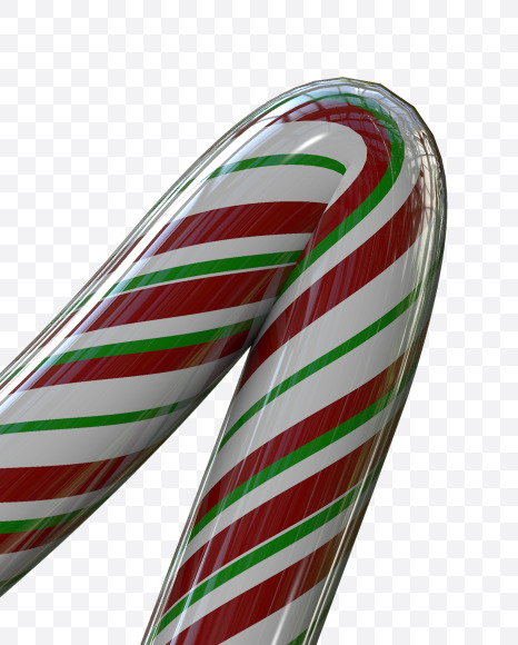 1 from Candy Cane Typeface on Yellow Images Creative Fonts - S57614