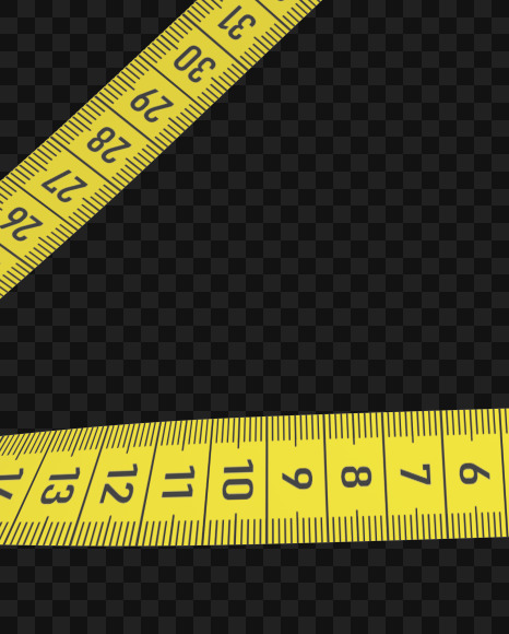 2 from Centimeter tape on Yellow Images Creative Fonts - S57951