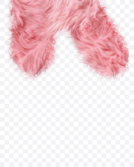 K-Character from Rabbit Fur on Yellow Images Creative Fonts - S57971