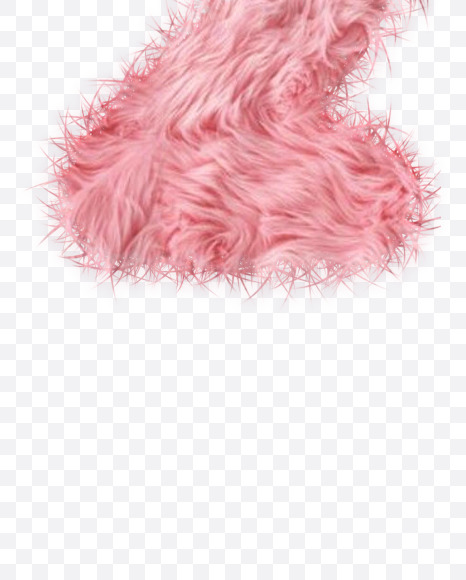 2-Number from Rabbit Fur on Yellow Images Creative Fonts - S57988