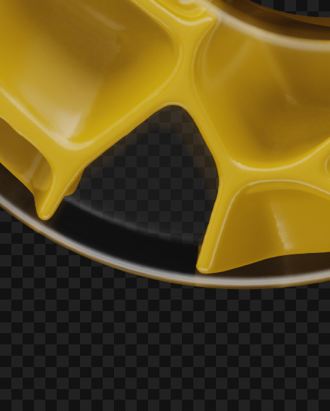 a lowercase from EXO on Yellow Images Creative Fonts - S58628