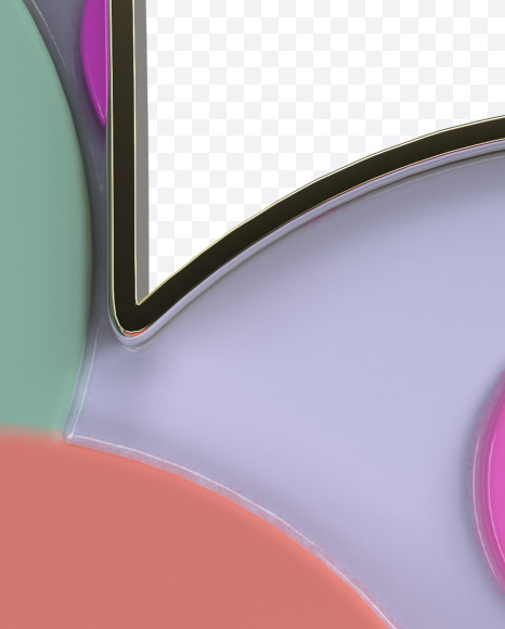 b lowercase from CIRCLE on Yellow Images Creative Fonts - S58883