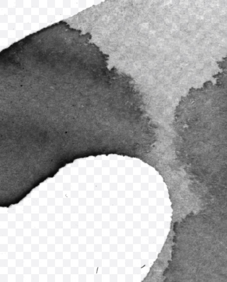 2 v2 from Watercolor font on Yellow Images Creative Fonts - S59585