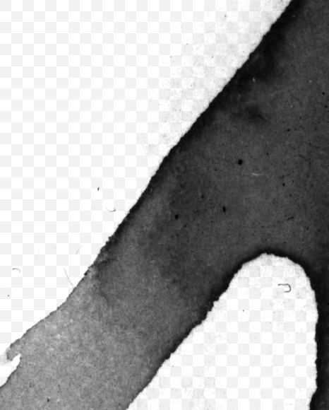 4 v1 from Watercolor font on Yellow Images Creative Fonts - S59588