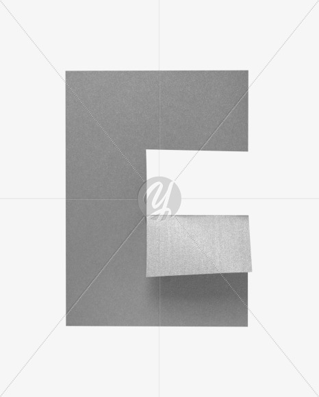 Letter g from A4 font on Yellow Images Creative Fonts - S59612