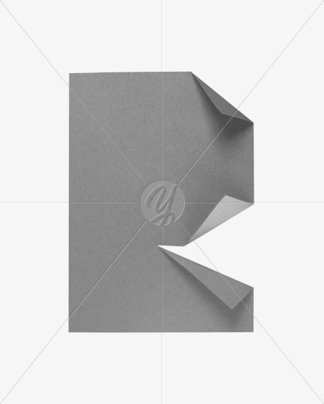 Letter r from A4 font on Yellow Images Creative Fonts - S59623