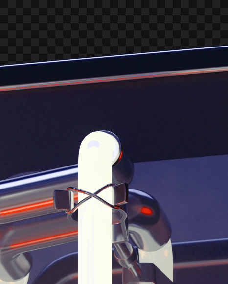 4 from Mirror Neon font on Yellow Images Creative Fonts - S59829