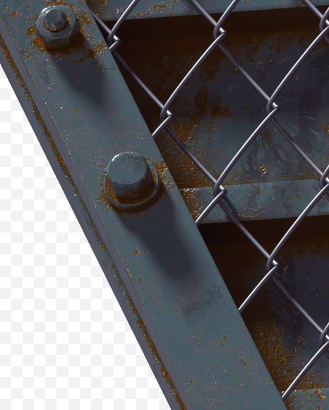 Letter Y from Heavy Metal font on Yellow Images Creative Fonts - S60040