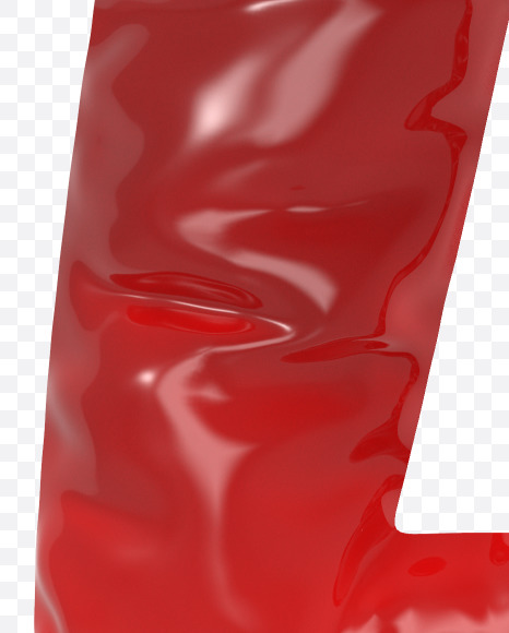 4 from Red Jelly Font on Yellow Images Creative Fonts - S60117