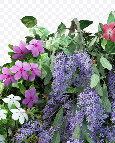 X uppercase from Vertical Flower Garden Font on Yellow Images Creative Fonts - S60827