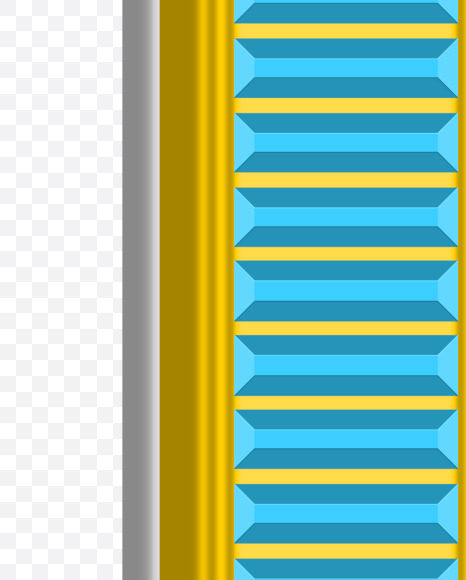 w lowercase from Gold Luxury fonts on Yellow Images Creative Fonts - S61008