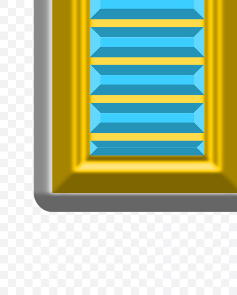 n lowercase from Gold Luxury fonts on Yellow Images Creative Fonts - S60999