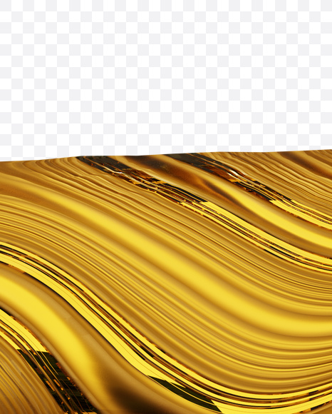 Letter J from golden Wave font on Yellow Images Creative Fonts - S61256