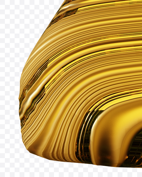 4 from golden Wave font on Yellow Images Creative Fonts - S61276