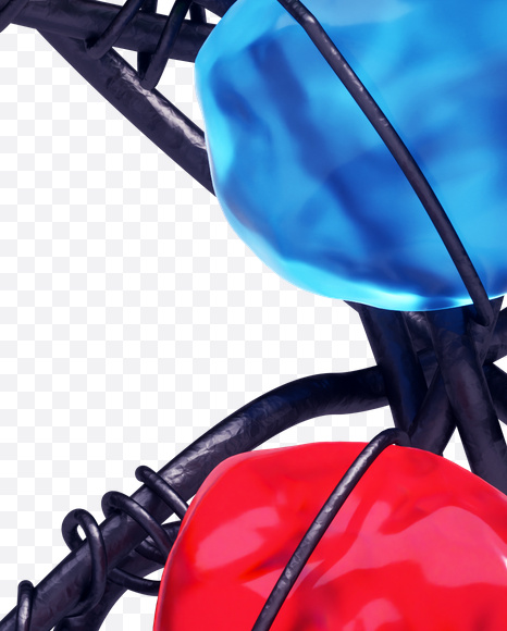 Letter G from Wire Gems font on Yellow Images Creative Fonts - S61429