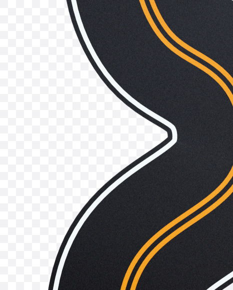 8 from Asphalt Road Alphabet on Yellow Images Creative Fonts - S62269
