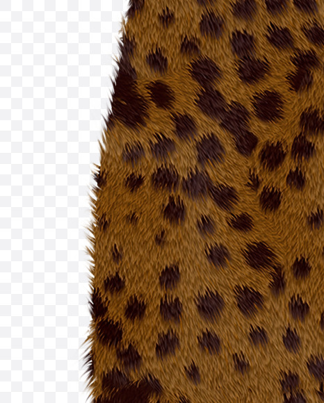 Letter G from Cheetah fur alphabet on Yellow Images Creative Fonts - S62562