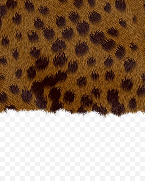 Letter V from Cheetah fur alphabet on Yellow Images Creative Fonts - S62577