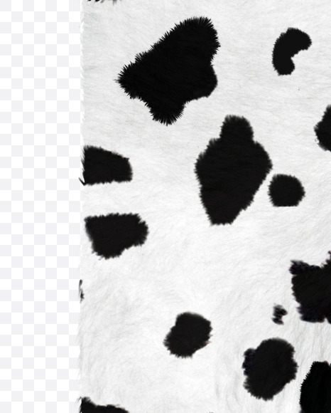 Letter B from Dalmatian fur alphabet on Yellow Images Creative Fonts - S62695
