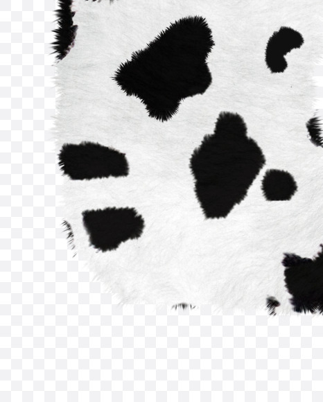 9 from Dalmatian fur alphabet on Yellow Images Creative Fonts - S62729
