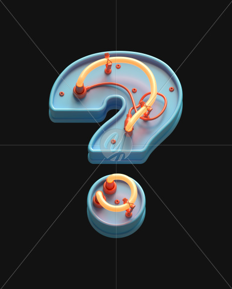 Question from Toy Neon font on Yellow Images Creative Fonts - S62879