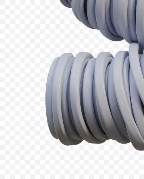$ from Cable View 5 - 3D Lettering on Yellow Images Creative Fonts - S64233