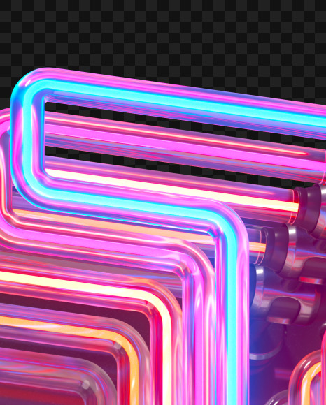 I copy from Color Neon font on Yellow Images Creative Fonts - S65707