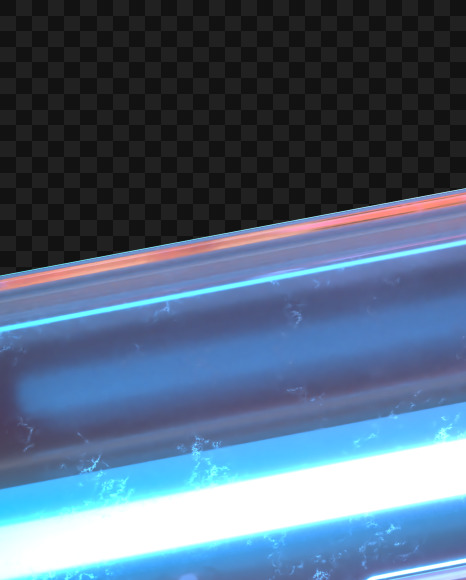 Letter I from Glass Neon font on Yellow Images Creative Fonts - S65786