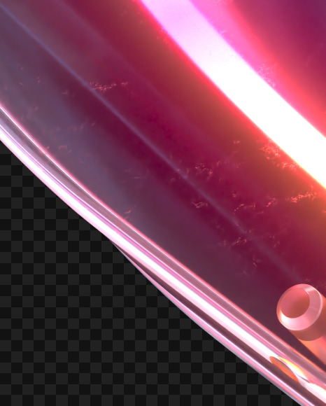 Heart from Glass Neon font on Yellow Images Creative Fonts - S65817