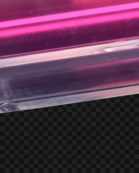 Letter L from Glass Neon alphabet on Yellow Images Creative Fonts - S65868