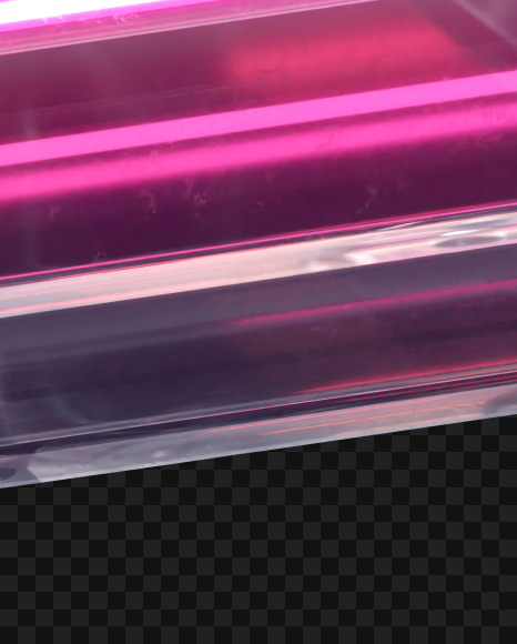 Letter E from Glass Neon alphabet on Yellow Images Creative Fonts - S65861