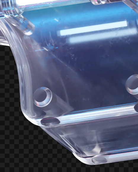 Letter C from Glass Neon alphabet on Yellow Images Creative Fonts - S65859