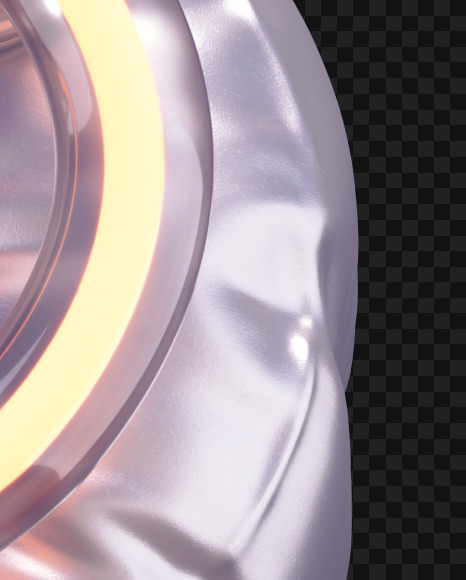 question mark from Space Neon font on Yellow Images Creative Fonts - S67218