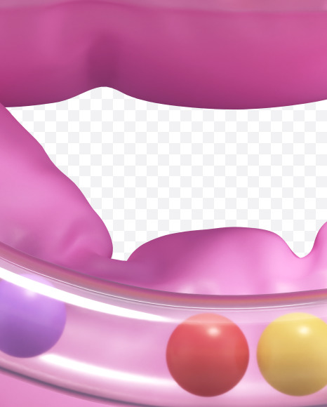 Euro from Pink Toy font on Yellow Images Creative Fonts - S67396