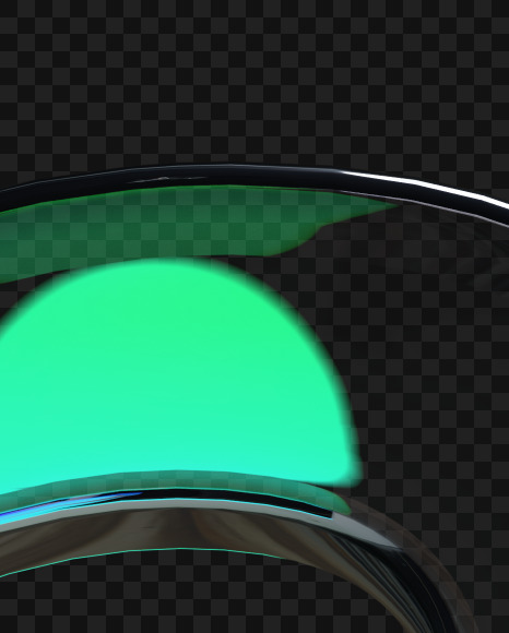 ? from Colored blobs font on Yellow Images Creative Fonts - S67640