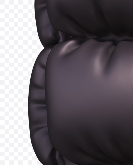 Letter L from Black Puffer font on Yellow Images Creative Fonts - S67654