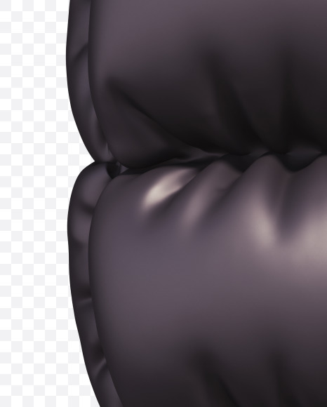 Letter Q from Black Puffer font on Yellow Images Creative Fonts - S67659