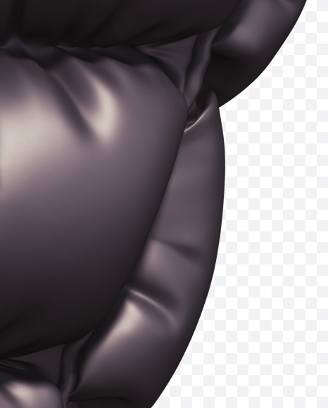 Letter V from Black Puffer font on Yellow Images Creative Fonts - S67664