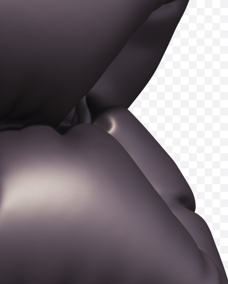 Letter X from Black Puffer font on Yellow Images Creative Fonts - S67666