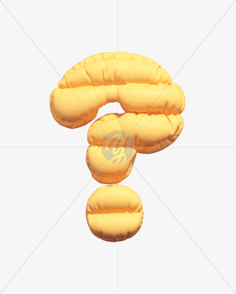 Question from Yellow Puffer font on Yellow Images Creative Fonts - S67722